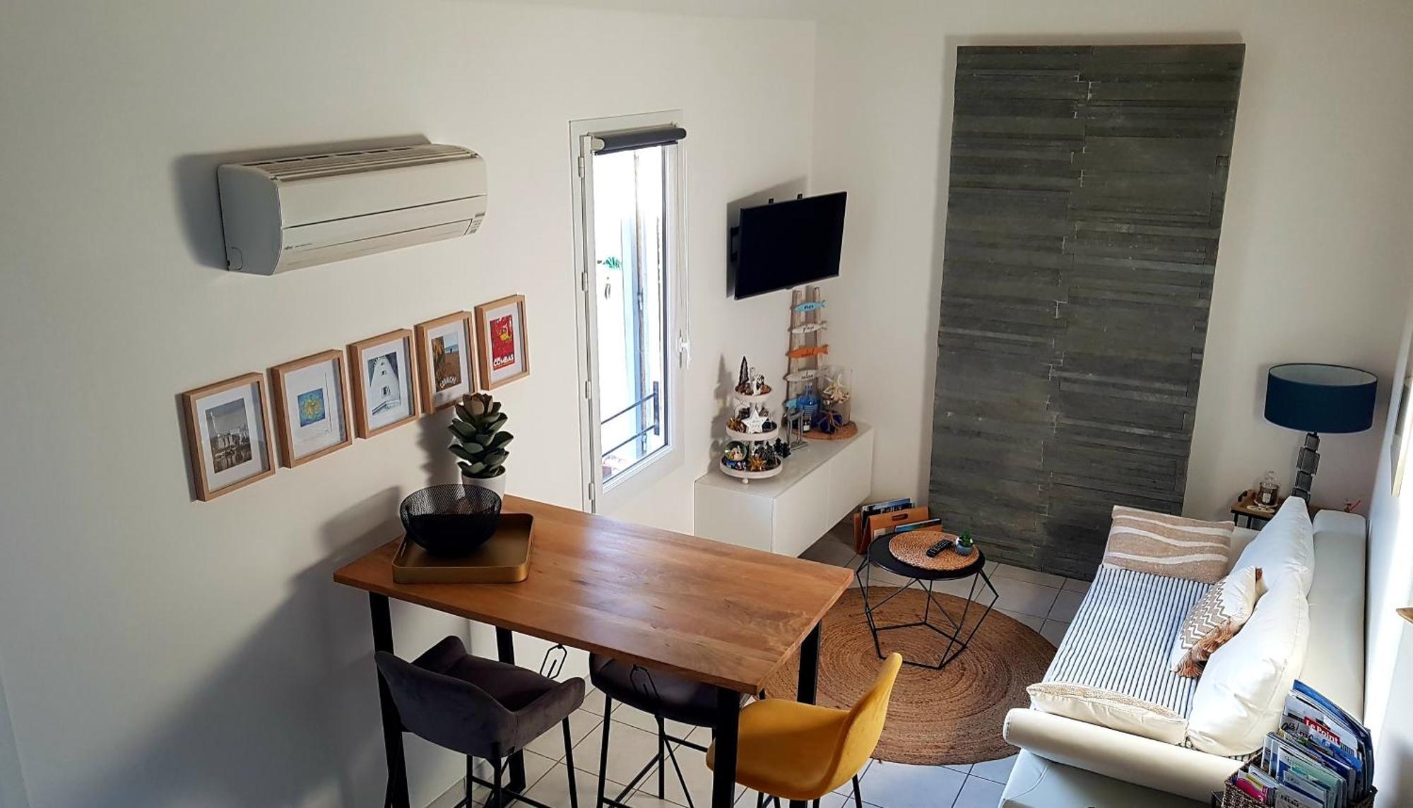Studio atypique climatisé Sète Exterior foto